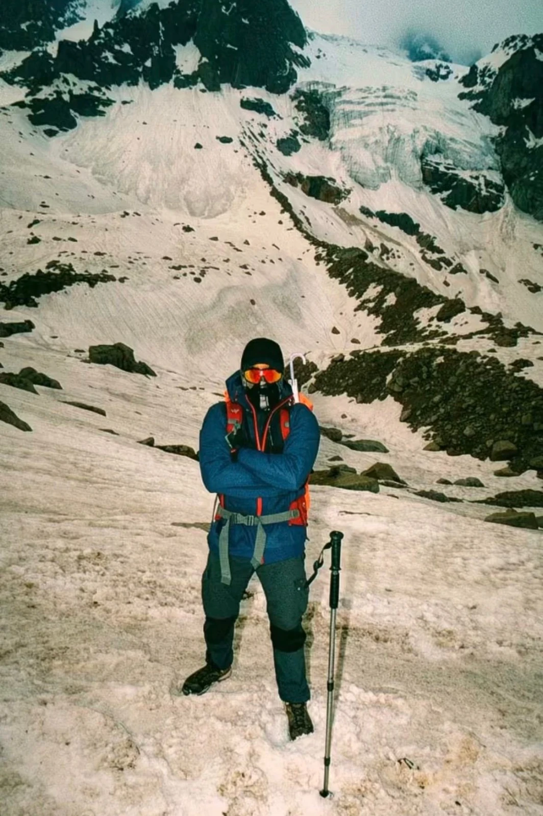 Hiking in the mountains