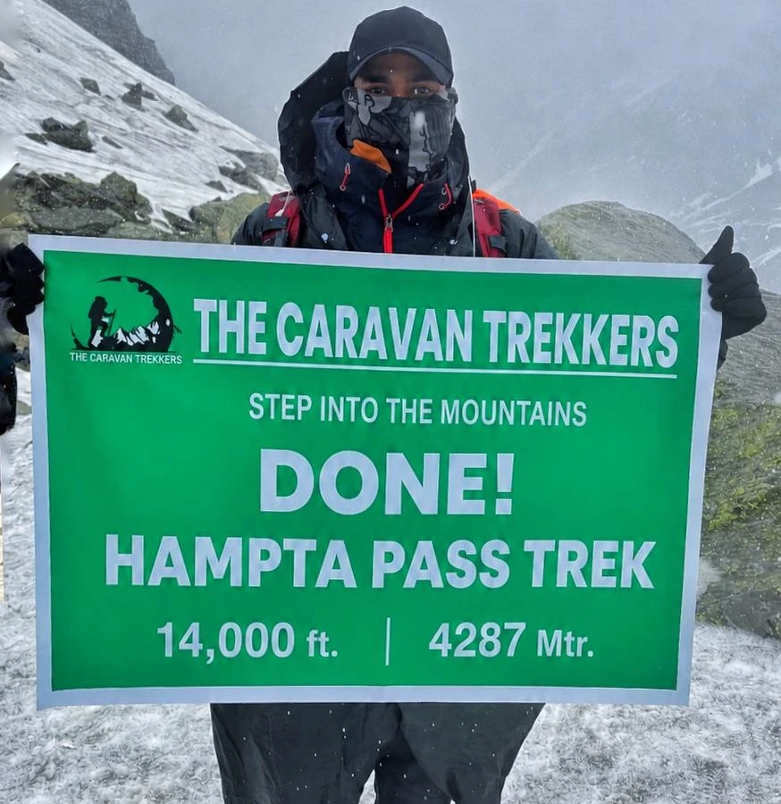 Completing the Hampta Pass trek